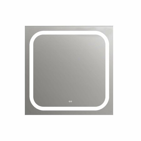 TAPIS RUGS Speculo Embedded LED Mirror 6000K, Daylight White - 24 in. TA2542748